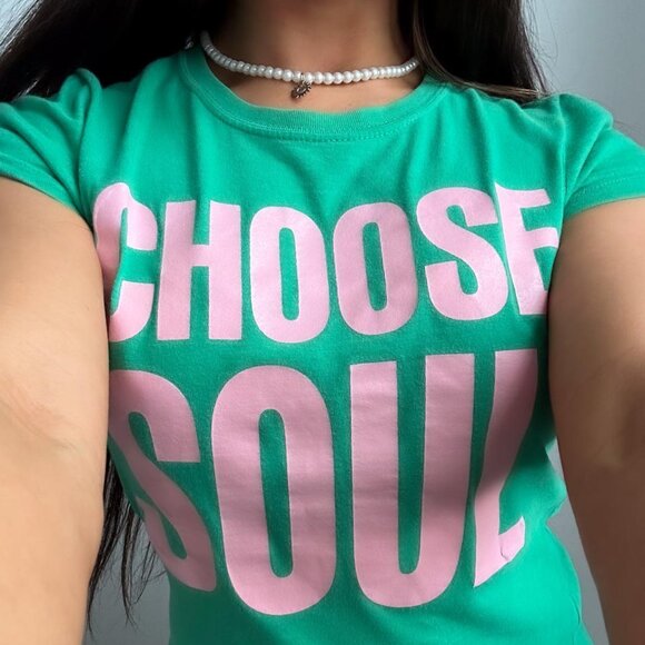 Vintage Y2K Triple Five Soul Printed Tee, Trendy Y2K Aesthetic Tee (M) - Picture 2 of 6